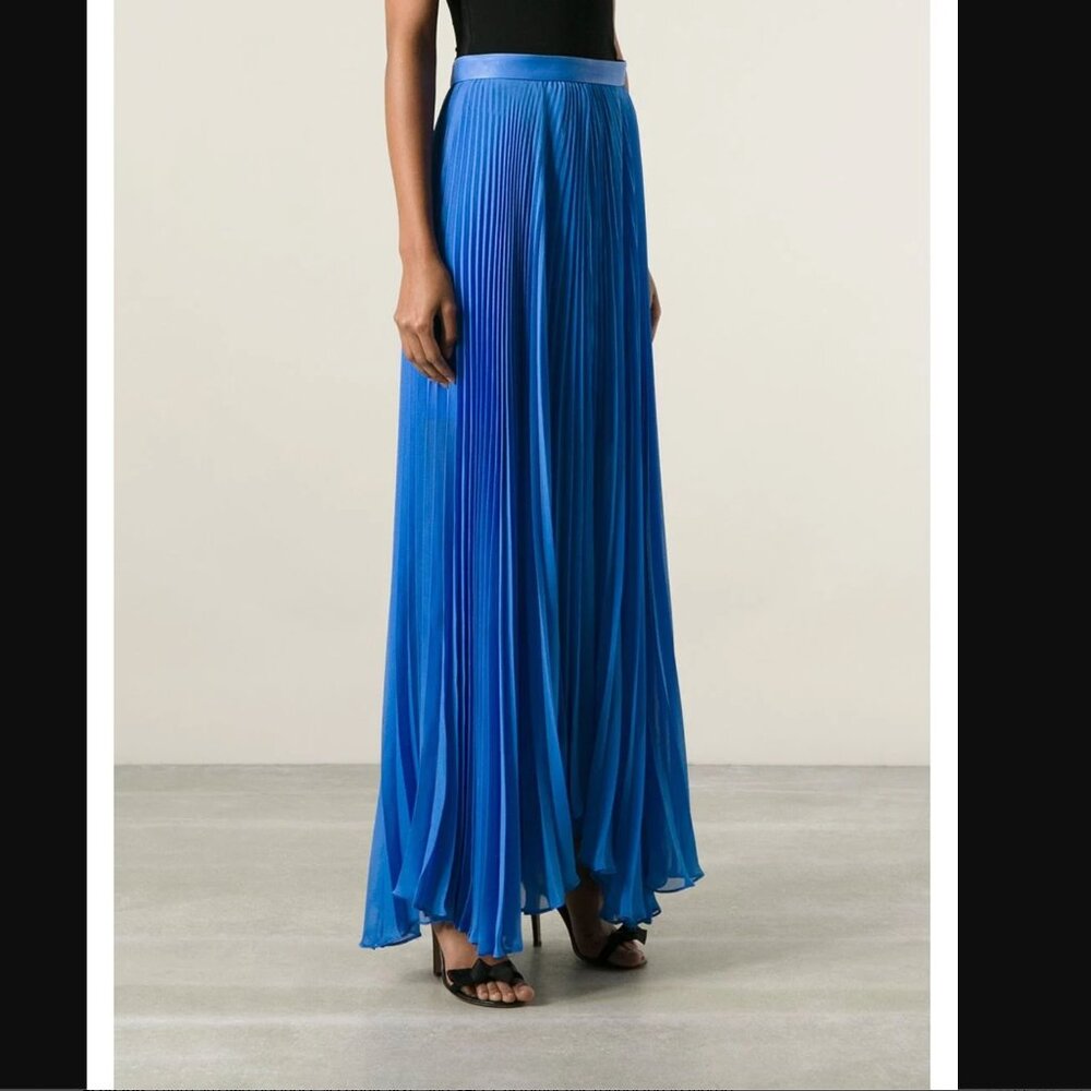 Alice + Olivia pleated maxi skirt